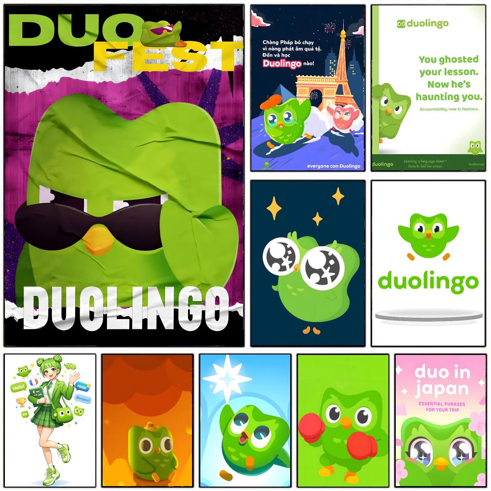 Interior Design Education - eğitici uygulama D-Duolingo Poster Modern Ev