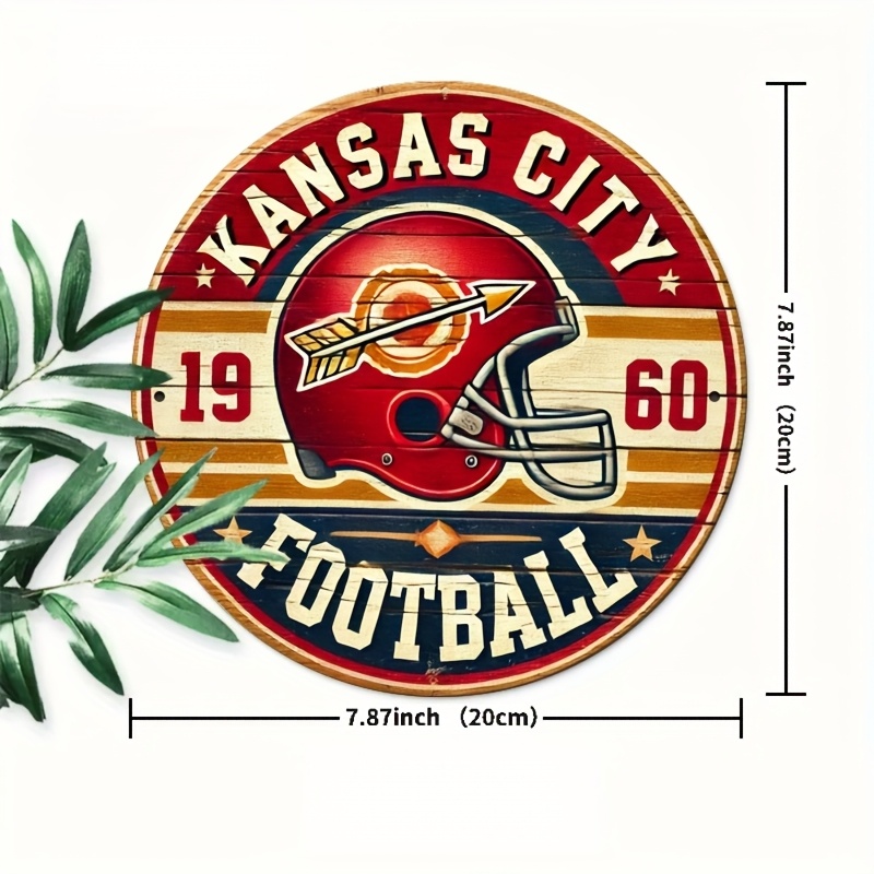 1 adet Kansas City futbol tema - Interior Design Years Of School incelemesi ve fiyatı