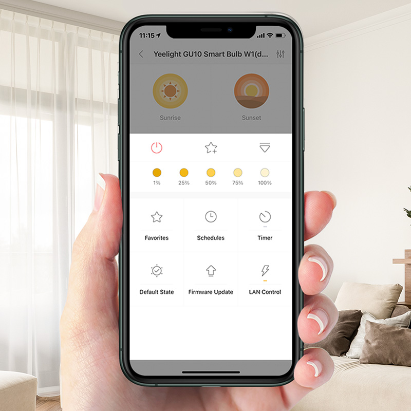 Yeelight GU10 W1 WiFi Akıllı L - Yeelight Light Smart Bulb incelemesi ve fiyatı