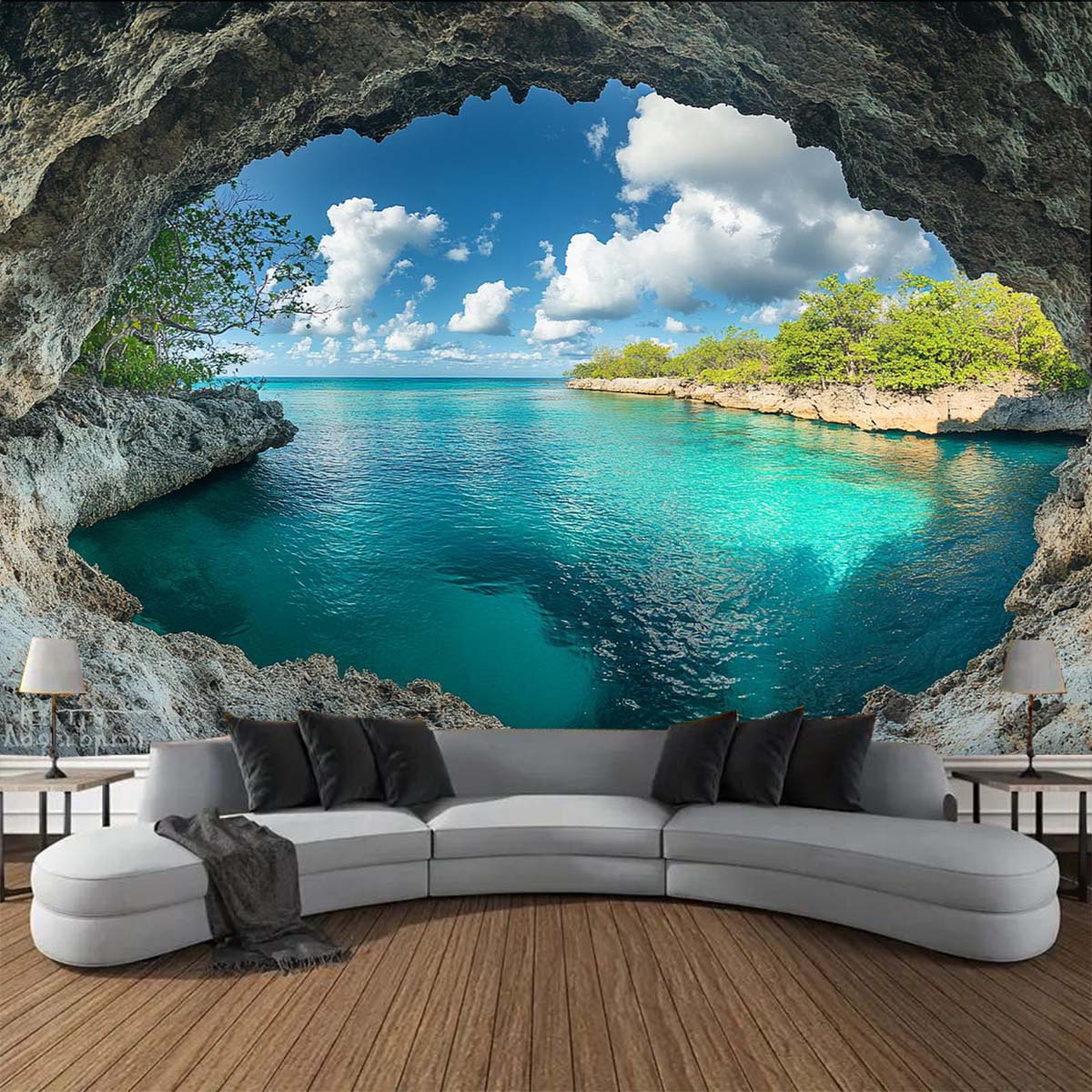 1 adet Plaj Mavisi Gökyüzü Gob - Interior Design Years Of School incelemesi ve fiyatı